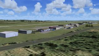 Screenshot 1 — Kassel Calden Airport Scenery