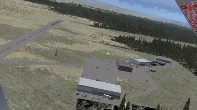 Screenshot 1 — Perry Stokes Airport Scenery