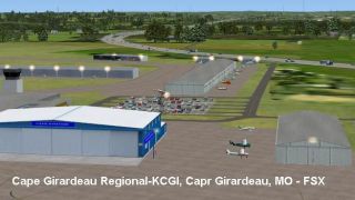Screenshot 1 — Cape Girardeau Regional Airport Scenery