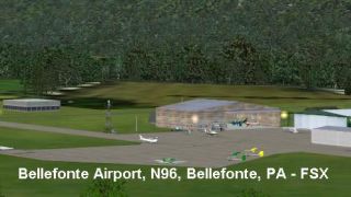 Screenshot 2 — Bellefonte Airport Scenery