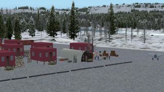 Screenshot 1 — Kavik Rivier Camp Scenery