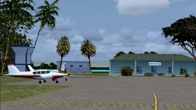 Screenshot 1 — Guapi Airport Scenery