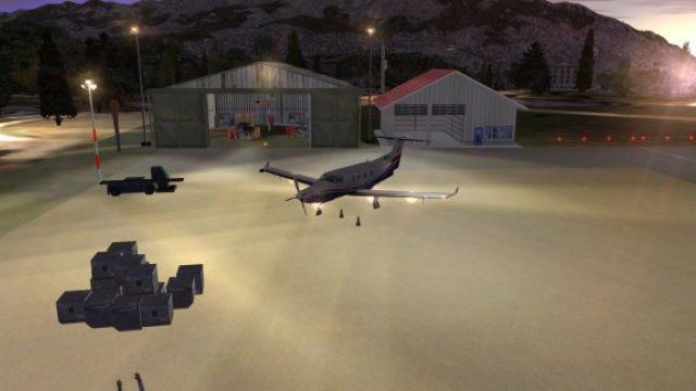 Screenshot 1 — Morgan County Airport Scenery