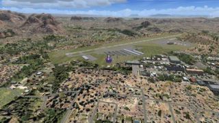 Screenshot 1 — Sedona Airport Scenery