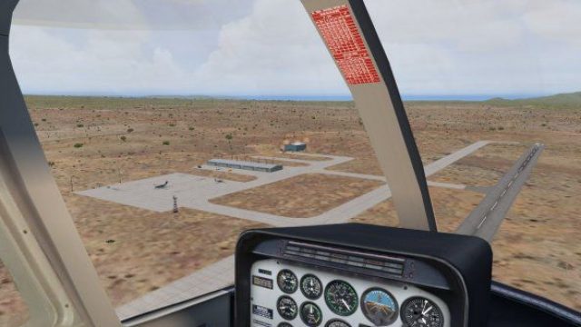 Screenshot 1 — Benson Municipal Airport Scenery