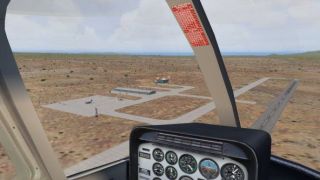 Screenshot 1 — Benson Municipal Airport Scenery