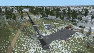 Screenshot 1 — Richmond Airport Scenery