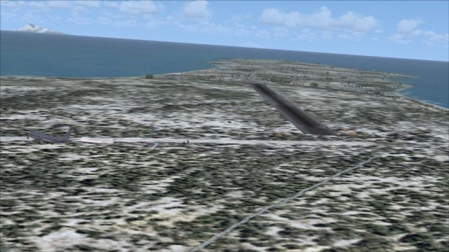 Screenshot 1 — Urup Russia Airstrip Scenery