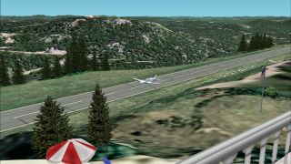 Screenshot 5 — Hill Top Airport Scenery
