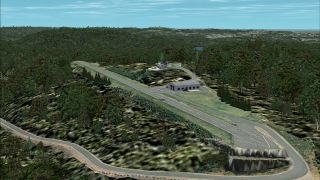Screenshot 4 — Hill Top Airport Scenery