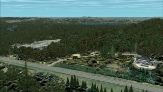 Screenshot 3 — Hill Top Airport Scenery