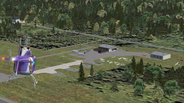 Screenshot 1 — Greenville Airport Scenery