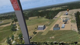 Screenshot 1 — Peach State Airport Scenery
