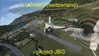 Screenshot 1 — Lugano Airport Scenery