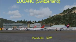 Screenshot 3 — Lugano Airport Scenery
