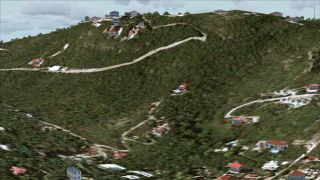 Screenshot 13 — St-Barthelemy Island Sloped Runway Scenery