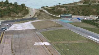 Screenshot 12 — St-Barthelemy Island Sloped Runway Scenery