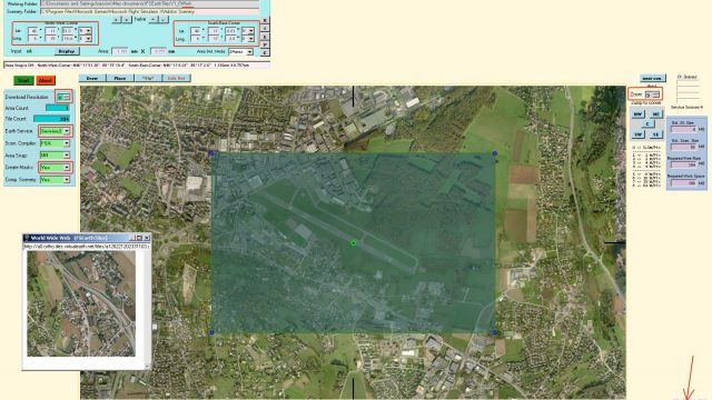Screenshot 1 — Annemasse Airport Scenery
