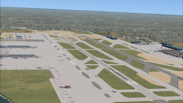 Screenshot 1 — Hongqiao International Airport Scenery