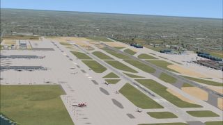 Screenshot 1 — Hongqiao International Airport Scenery