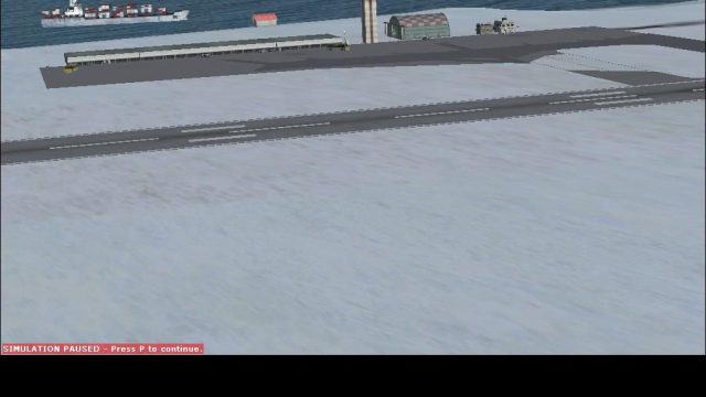 Screenshot 1 — Longyearbyen Airport Scenery