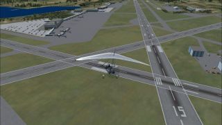 Screenshot 1 — Peterhead Airport Scenery