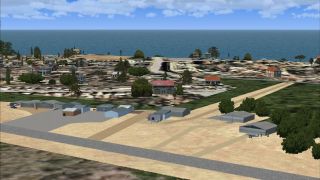 Screenshot 1 — Jeffreys Bay Airfield Scenery