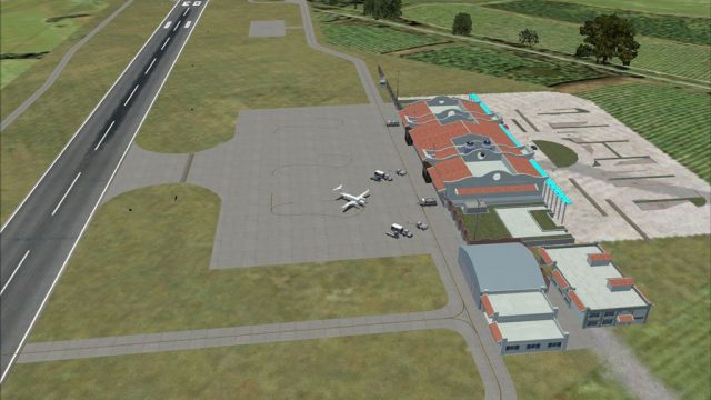 Screenshot 1 — Formosa X RCFG Nangan Airport Scenery