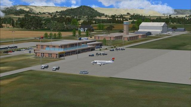 Screenshot 1 — Moshoeshoe International Airport Scenery