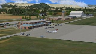 Screenshot 1 — Moshoeshoe International Airport Scenery