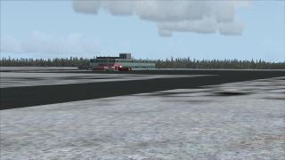 Screenshot 14 — Usinsk Airport Scenery