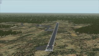 Screenshot 2 — Usinsk Airport Scenery