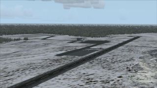Screenshot 3 — Usinsk Airport Scenery