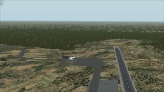 Screenshot 4 — Usinsk Airport Scenery