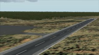 Screenshot 9 — Usinsk Airport Scenery