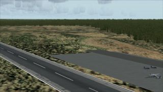 Screenshot 10 — Usinsk Airport Scenery