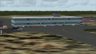 Screenshot 12 — Usinsk Airport Scenery