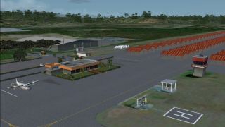 Screenshot 2 — Metropolitano Airport Scenery