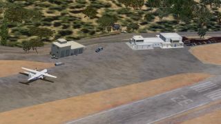 Screenshot 9 — Leros Airport Scenery