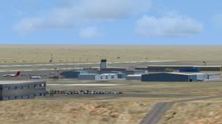 Screenshot 2 — Pueblo Municipal Airport Scenery