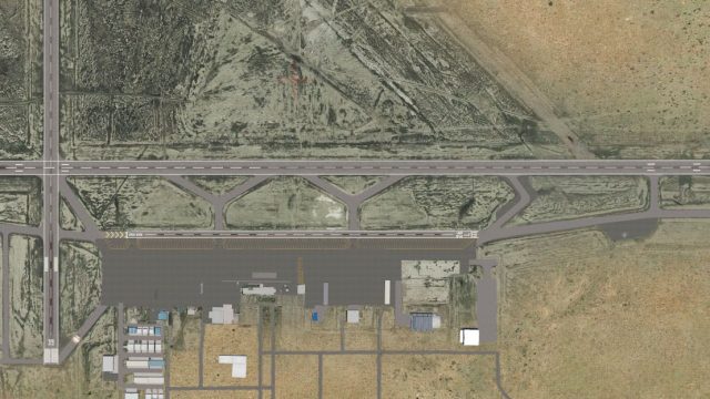 Screenshot 1 — Pueblo Municipal Airport Scenery