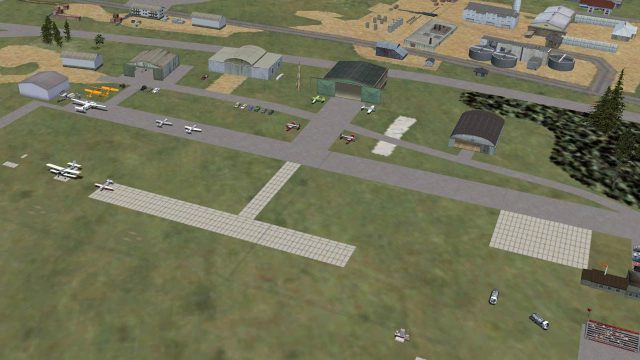 Screenshot 1 — Kiev-Chaika Airfield Scenery