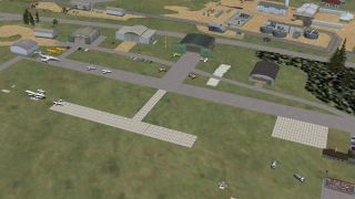 Screenshot 1 — Kiev-Chaika Airfield Scenery