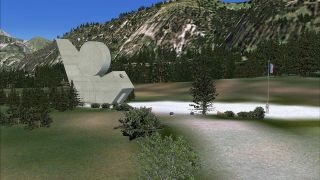 Screenshot 1 — Monument Plateau Des Glieres Scenery