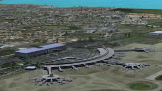 Screenshot 1 — Brisbane International Airport (YBBN) Scenery