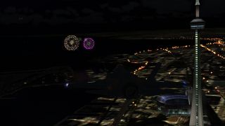 Screenshot 6 — Canada Day Fireworks Project Scenery