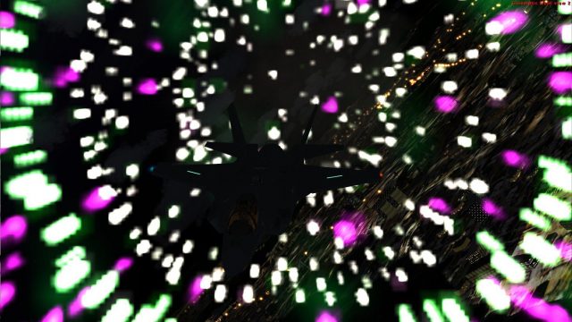 Screenshot 1 — Canada Day Fireworks Project Scenery