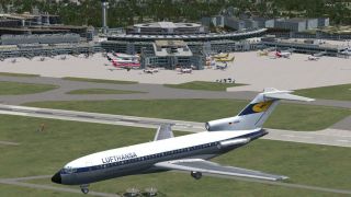 Screenshot 2 — Duesseldorf EDDL Scenery Pack