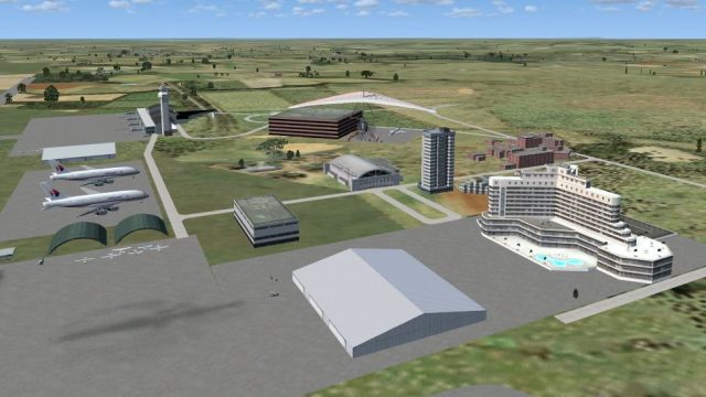 Screenshot 1 — Senai International Airport 2011 Scenery