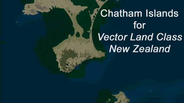 Screenshot 1 — Chatham Islands For Vector Land Class NZ Scenery